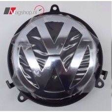 Vw embleem kofferklep zwart/chroom